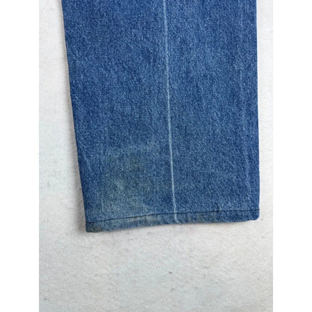 Vintage Levis 505 Orange Tab Jeans 90s Mens 36x27 USA Straight Leg Medium Wash